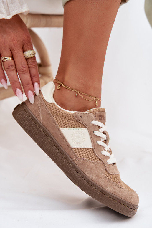 Zapatillas modelo zapatos. Femenino Big Star TT274177 color marfil