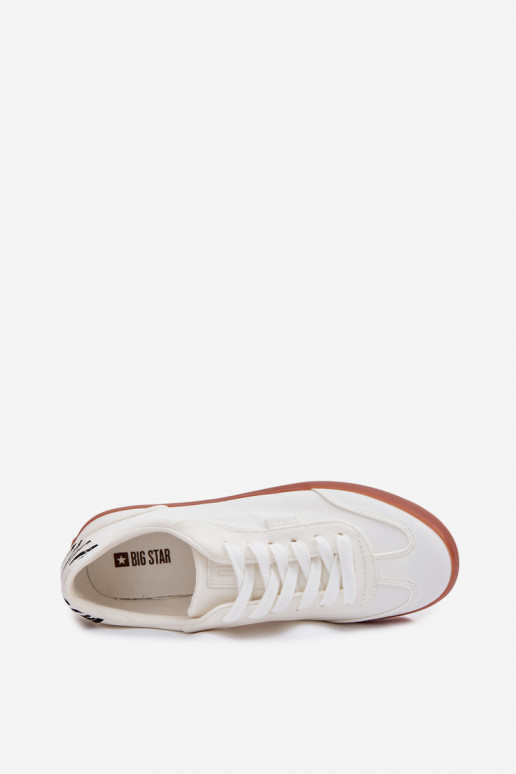 Zapatillas modelo zapatos. Femenino  Big Star TT274357 el color blanco