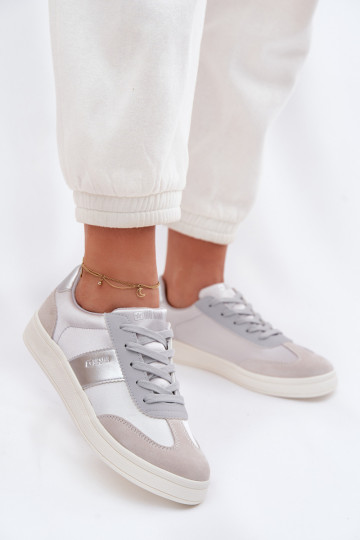 Zapatillas modelo zapatos. Femenino Big Star TT274156 color gris 2