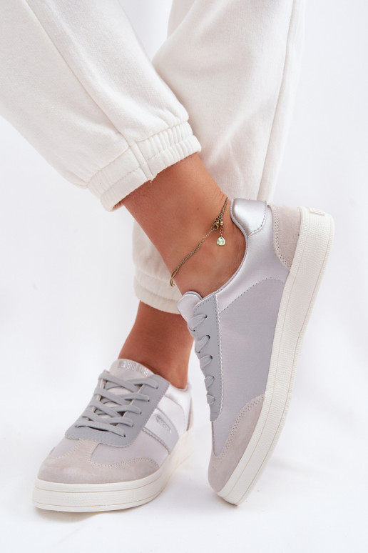 Zapatillas modelo zapatos. Femenino Big Star TT274156 color gris