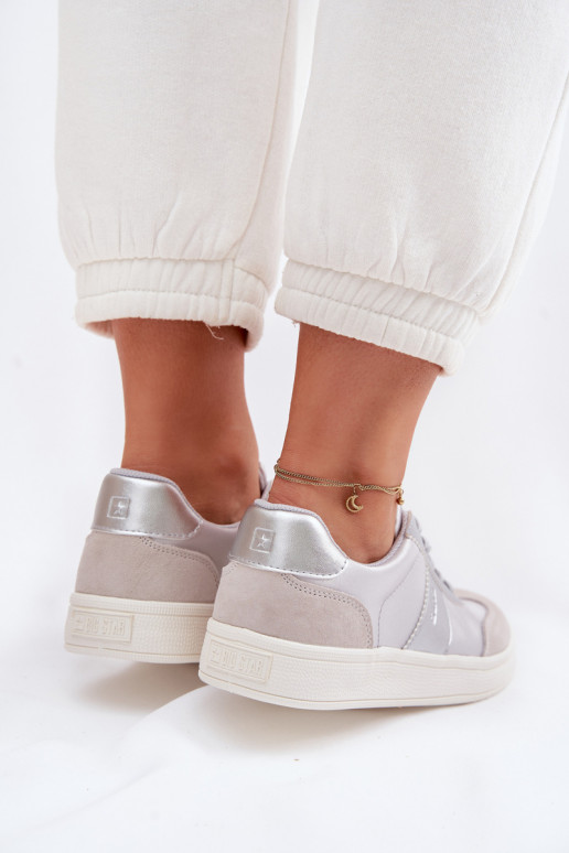 Zapatillas modelo zapatos. Femenino Big Star TT274156 color gris