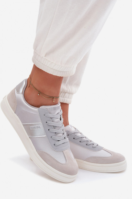 Zapatillas modelo zapatos. Femenino Big Star TT274156 color gris