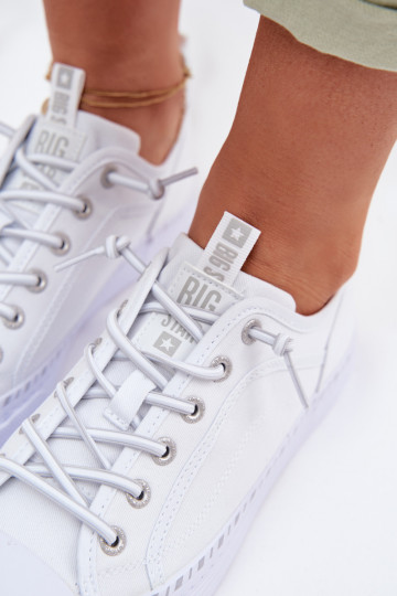 Zapatillas informales Big Star TT274388 color blanco 2