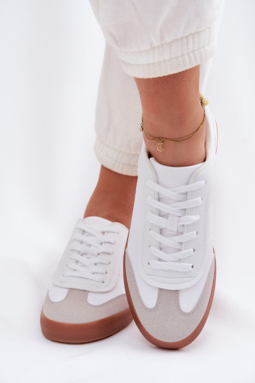 Zapatos deportivos para mujer Big Star TT274421 color blanco