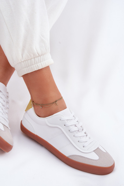 Zapatillas modelo zapatos. Femenino Big Star TT274421 el color blanco