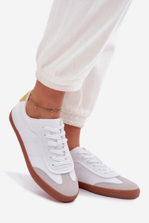 Zapatillas modelo zapatos. Femenino Big Star TT274421 el color blanco