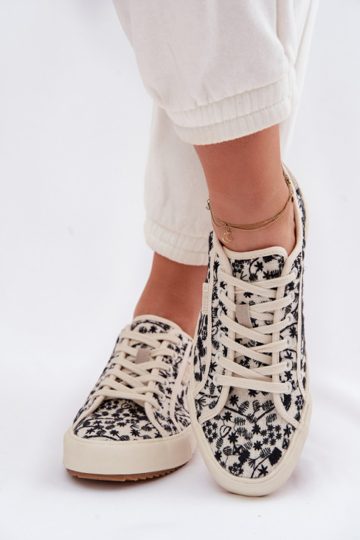 zapatos casuales Zapatillas Femenino Big Star TT274842 color marfil