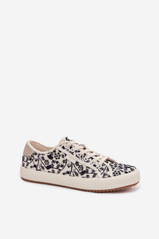 zapatos casuales Zapatillas Femenino Big Star TT274842 color marfil