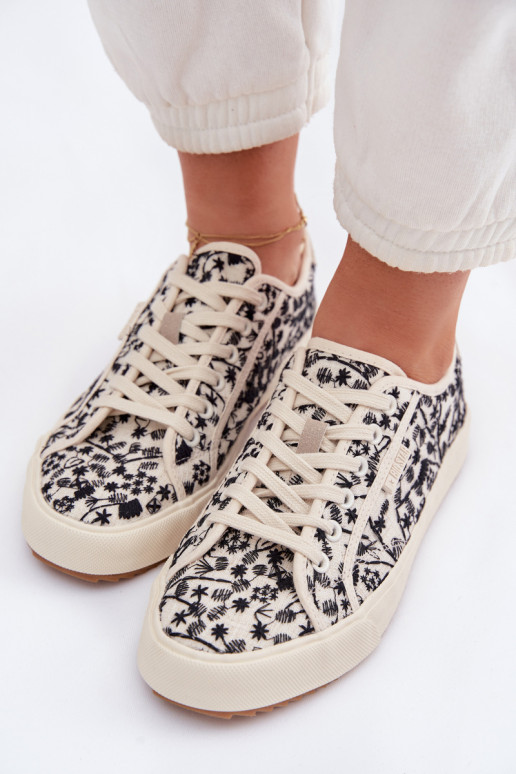 zapatos casuales Zapatillas Femenino Big Star TT274842 color marfil