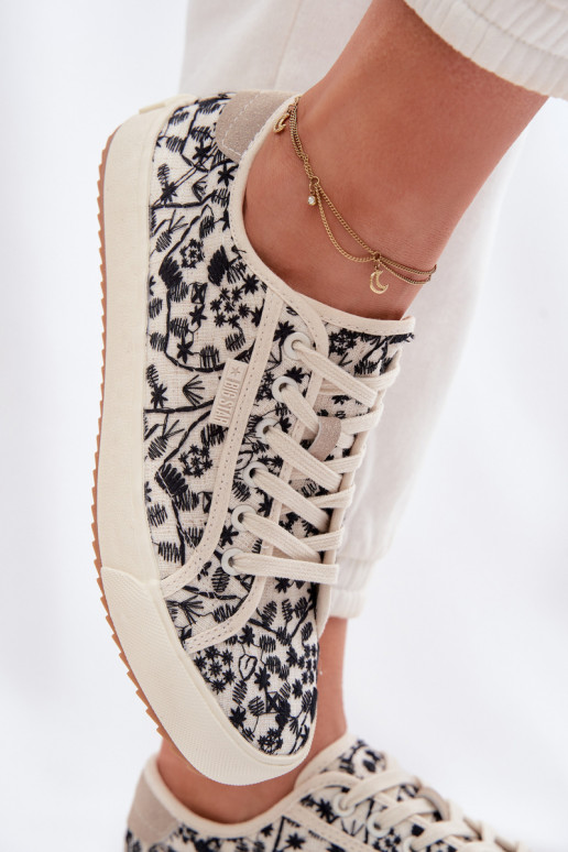 zapatos casuales Zapatillas Femenino Big Star TT274842 color marfil