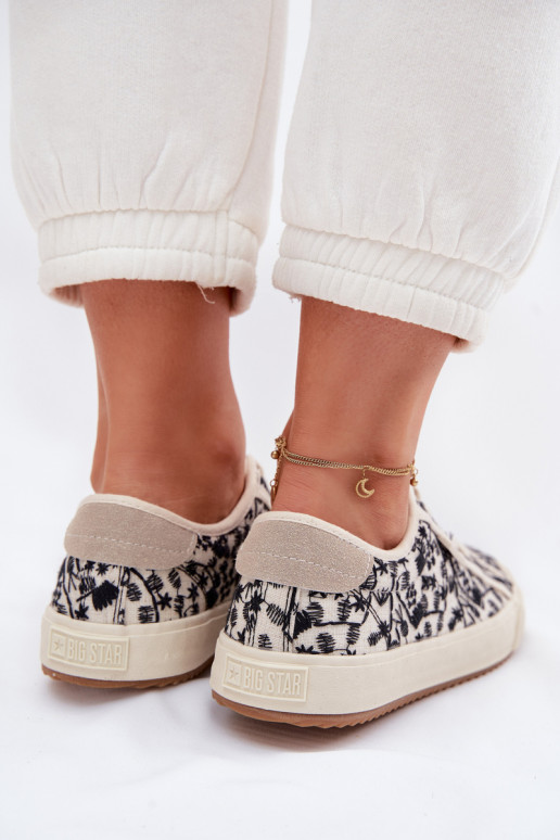 zapatos casuales Zapatillas Femenino Big Star TT274842 color marfil