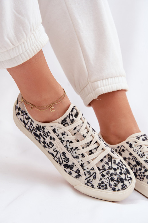 zapatos casuales Zapatillas Femenino Big Star TT274842 color marfil