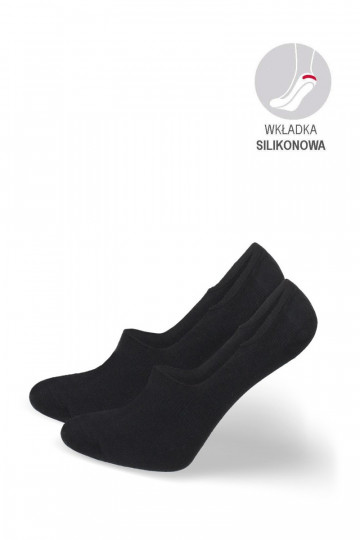 calcetines de hombre Micropies de página BambusoAe de color negro