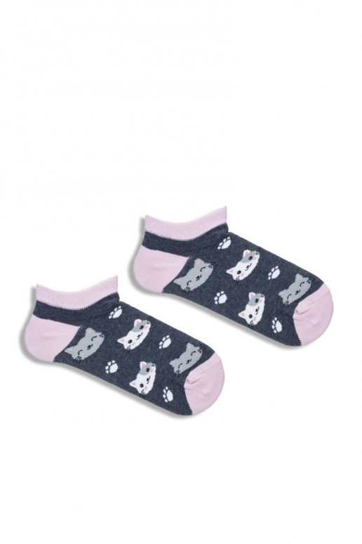 Medias gatos Infantil Juventud color gris