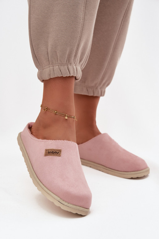 Zapatillas Femenino zapatos hecho en casa Inblu CS000045 color rosa