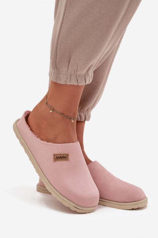 Zapatillas Femenino zapatos hecho en casa Inblu CS000045 color rosa