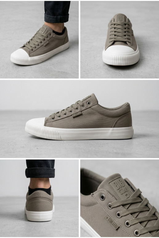 Bajo Zapatos casuales de hombre Big Star TT174113 color gris