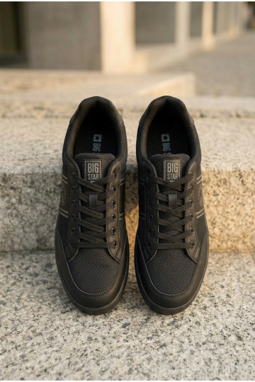 Zapatillas modelo zapatos. para los hombres Big Star TT174310 de color negro 2