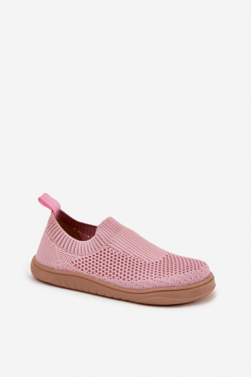 Zapatillas sin cordones Barefoot Infantil Milami color rosa Tiene queriselle