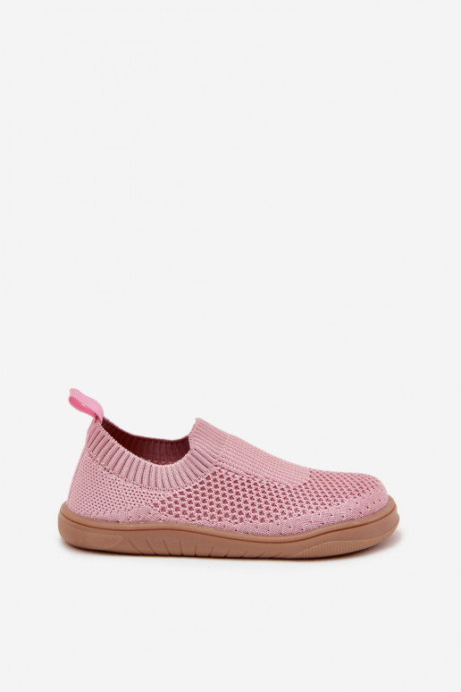 Zapatillas sin cordones Barefoot Infantil Milami color rosa Tiene queriselle