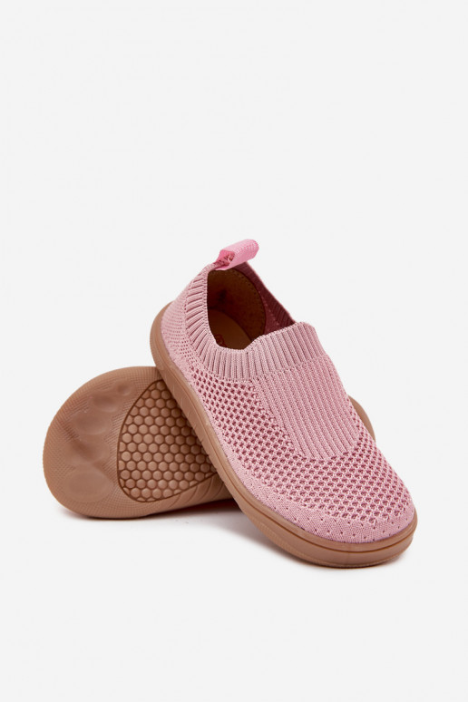 Zapatillas sin cordones Barefoot Infantil Milami color rosa Tiene queriselle