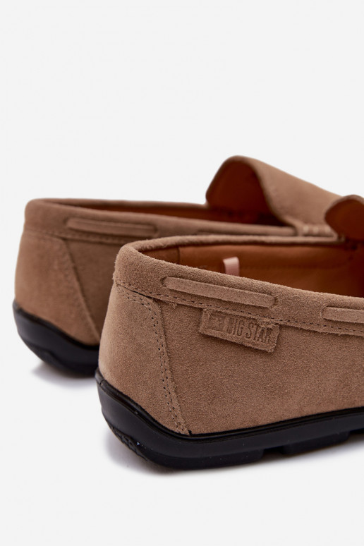Mocasines para los hombresActivadoturalnego de gamuzau Big Star TT174201 beige