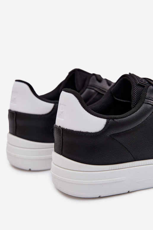 Zapatillas modelo zapatos. para los hombres Big Star TT174332 de color negro