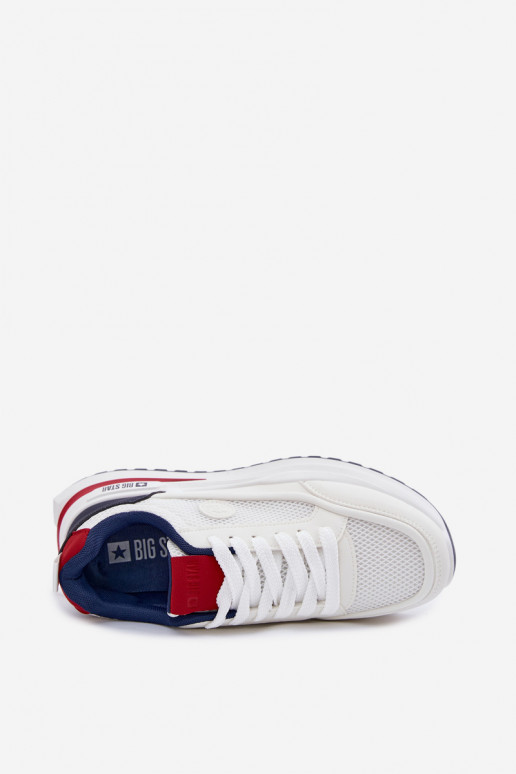 zapatillas para los hombres Big Star TT174315 Hi-Poly System el color blanco