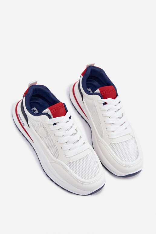 zapatillas para los hombres Big Star TT174315 Hi-Poly System el color blanco