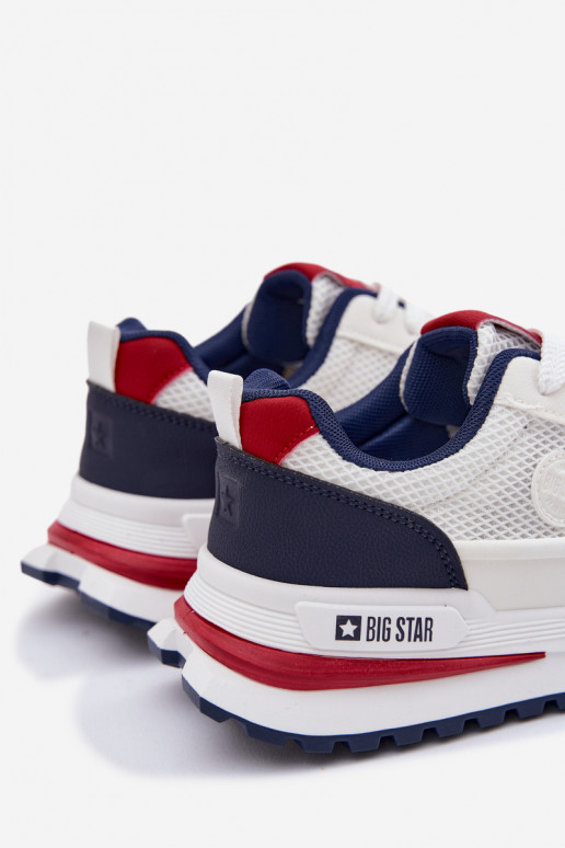 zapatillas para los hombres Big Star TT174315 Hi-Poly System el color blanco