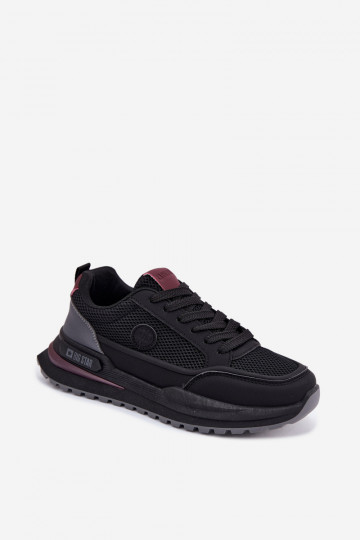 Zapatillas deportivas para hombres Big Star TT174317 Hi-Poly System color negro