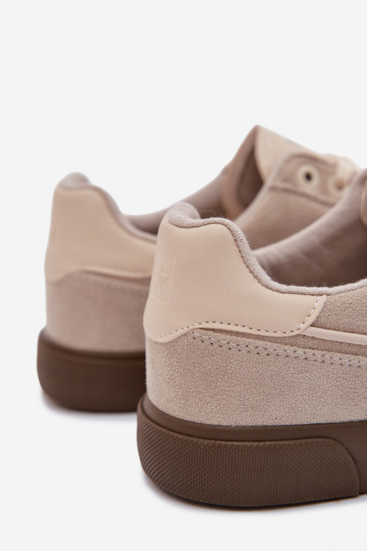 Zapatillas modelo zapatos. para los hombres Big Star TT174094 beige