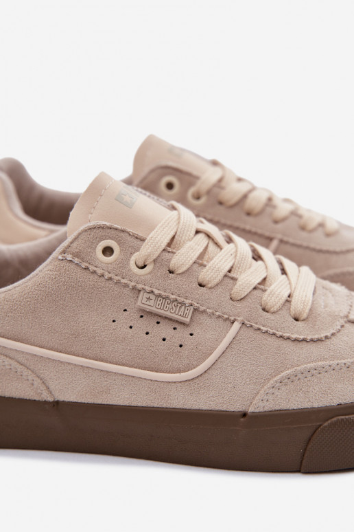 Zapatillas modelo zapatos. para los hombres Big Star TT174094 beige