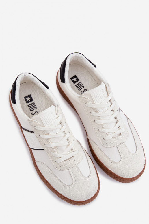 Zapatillas modelo zapatos. para los hombres Big Star TT174128 el color blanco