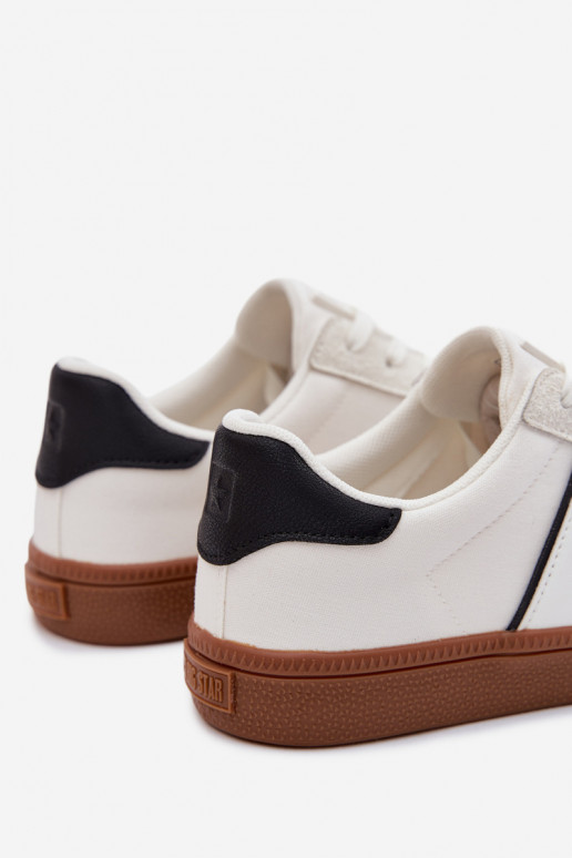 Zapatillas modelo zapatos. para los hombres Big Star TT174128 el color blanco