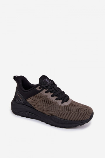 Zapatos deportivos para hombres color verde y negro Remel
