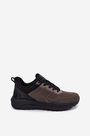 Zapatos deportivos para hombres color verde y negro Remel 2