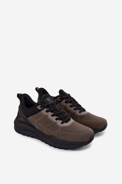 zapatillas para los hombres verde-de color negro Remel