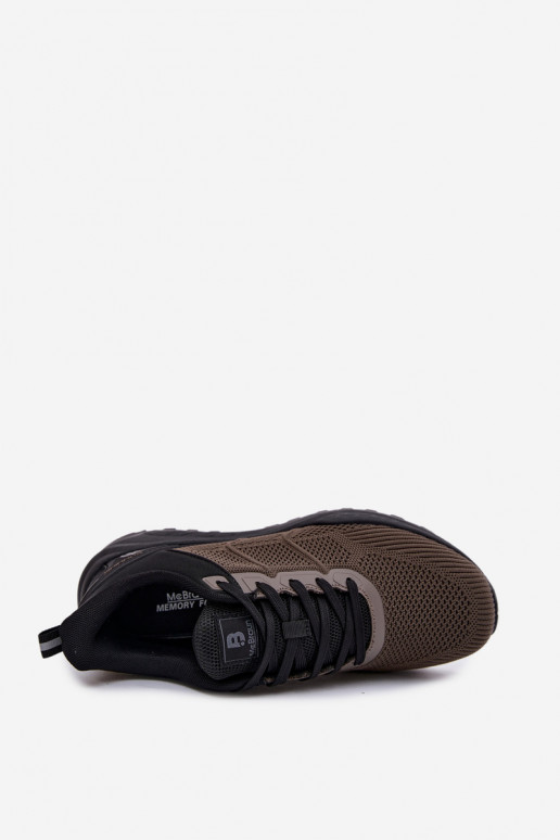 zapatillas para los hombres verde-de color negro Remel