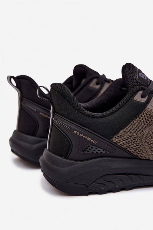 zapatillas para los hombres verde-de color negro Remel