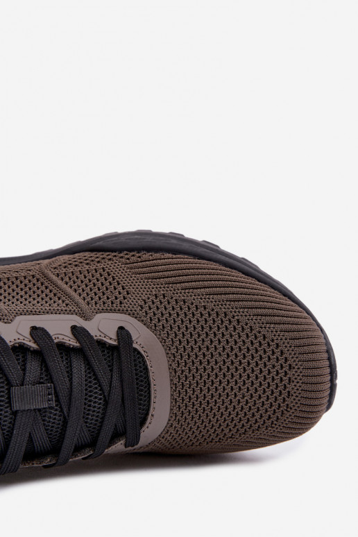 zapatillas para los hombres verde-de color negro Remel