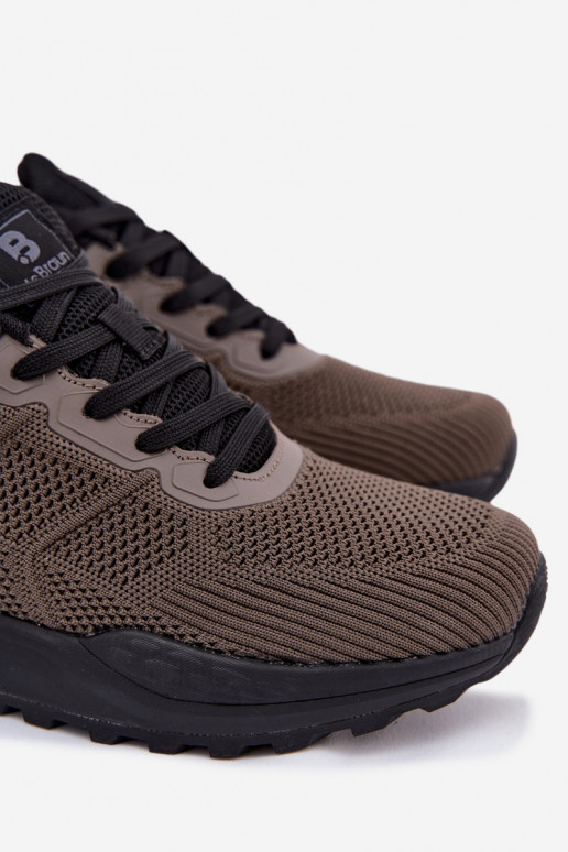 zapatillas para los hombres verde-de color negro Remel