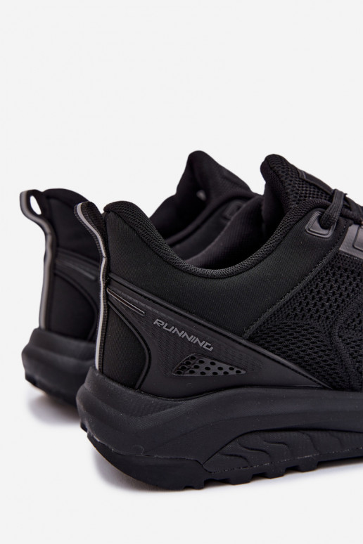 zapatillas para los hombres de color negro Remel