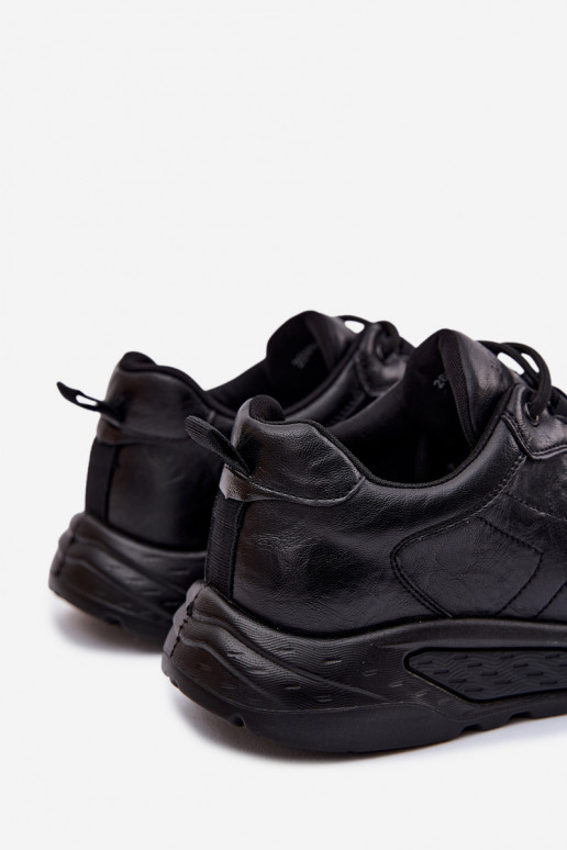 Zapatillas modelo zapatos. para los hombres Eko Piel de color negro Torven