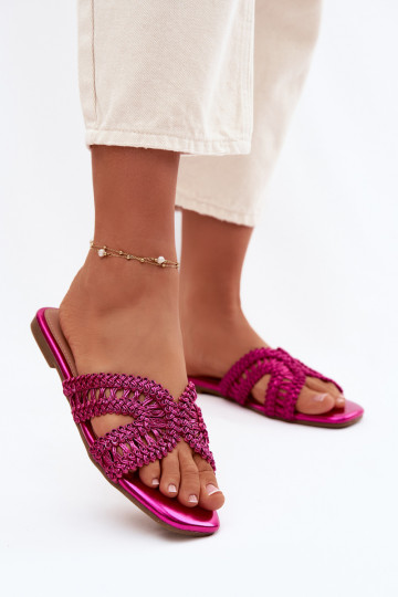 Pantuflas de mujer color rosa Fariella 2