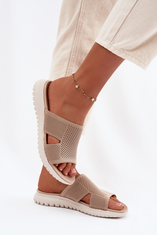 zapatillas de mujer Sergio Leone KL064 beige