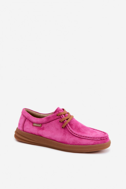 zapatosActivadoturalnego de gamuzau Vinceza 95391 color rosa