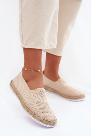 Alpargatas Vinceza 13659 beige 2