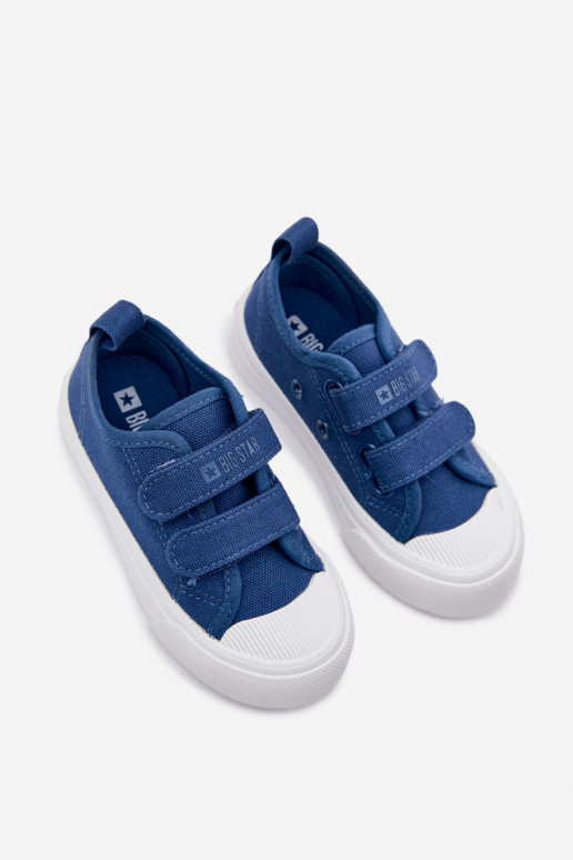 zapatos casuales Infantil Big Star TT374159 azul oscuro