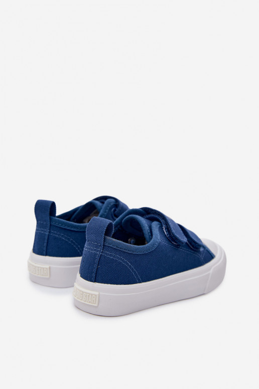 zapatos casuales Infantil Big Star TT374159 azul oscuro